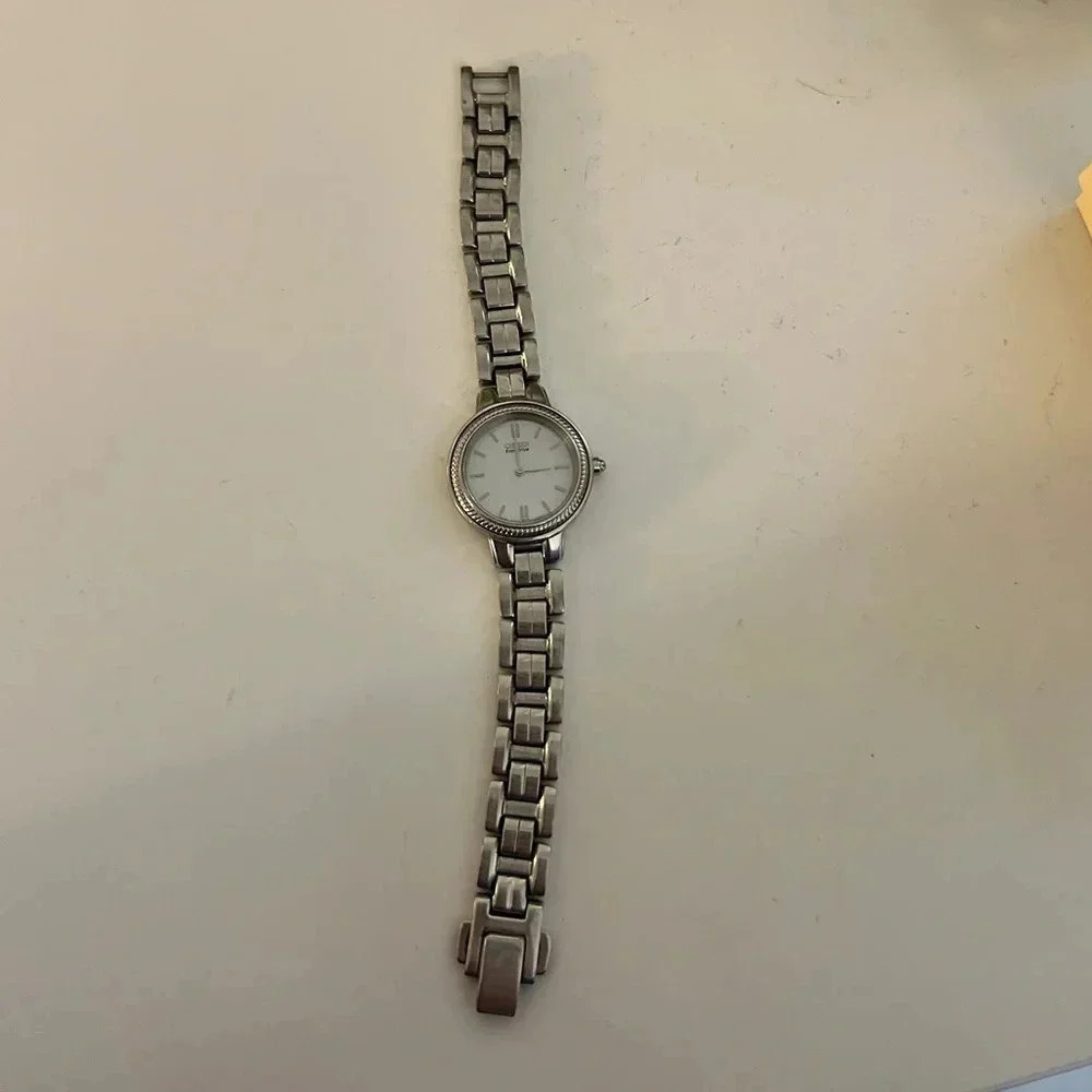 Silver watch
